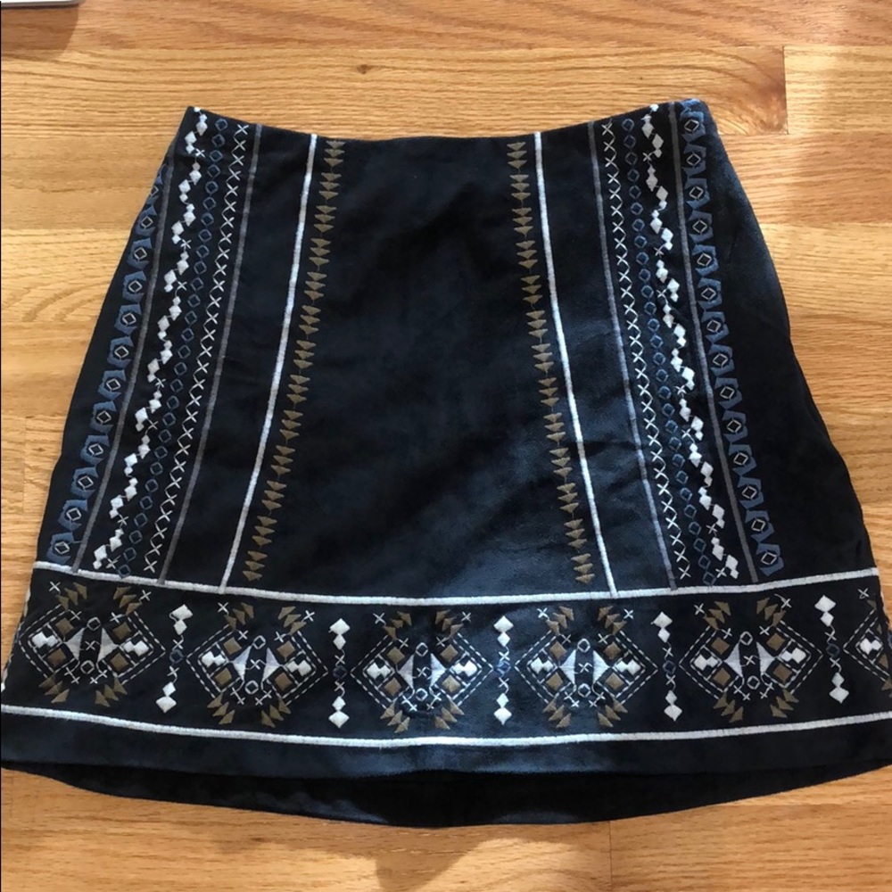 Abercrombie and Fitch Tribal Print Mini Skirt